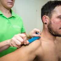 Kinesiotape Anwendung