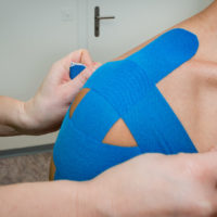 Kinesiotape Anwendung