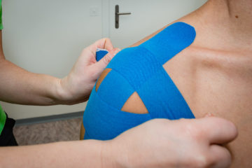 Kinesiotape Anwendung
